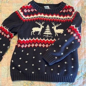 Janie and Jack knit winter sweater